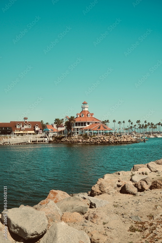 Naklejka premium Long Beach