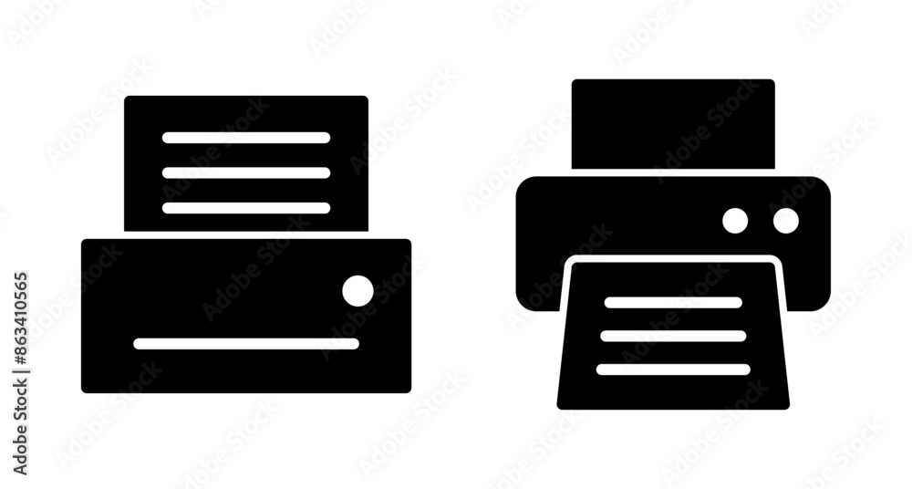 Printer icon vector isolated on white background. print icon. Fax vector icon. Printer icon vector isolated on white background. print icon. Fax vector icon.