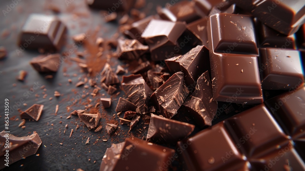 Chunks of Chocolate Bar Chunks of Chocolate Bar