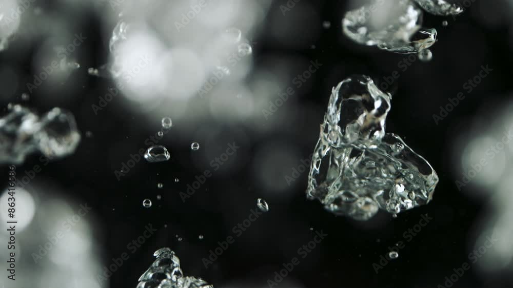 bubbles underwater rising up to the surface, oxygen, slow motion, clear, bubbles underwater rising up to the surface, oxygen, slow motion, clear,