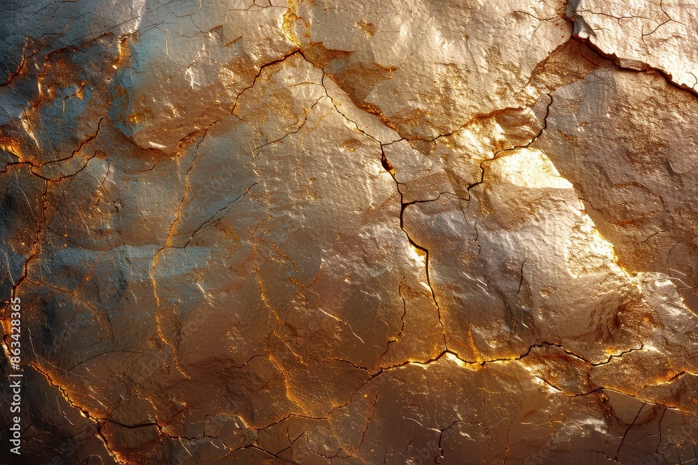 This image shows a detailed close-up of a textured surface with golden cracks running through, illustrating the beauty of imperfections and the contrast of colors. This image shows a detailed close-up of a textured surface with golden cracks running through, illustrating the beauty of imperfections and the contrast of colors.