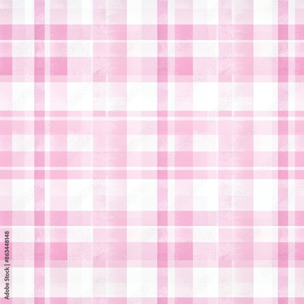 pattern of pink and white plaid fabric texture, background pattern of pink and white plaid fabric texture, background