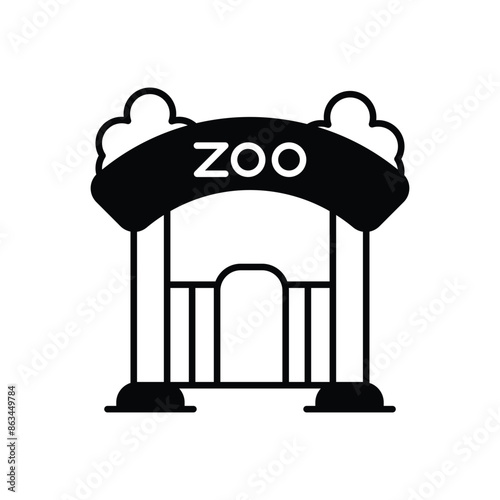 Zoo Vector Icon