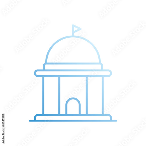 City Hall Vector Icon