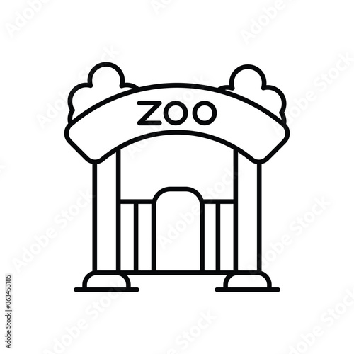 Zoo Vector Icon
