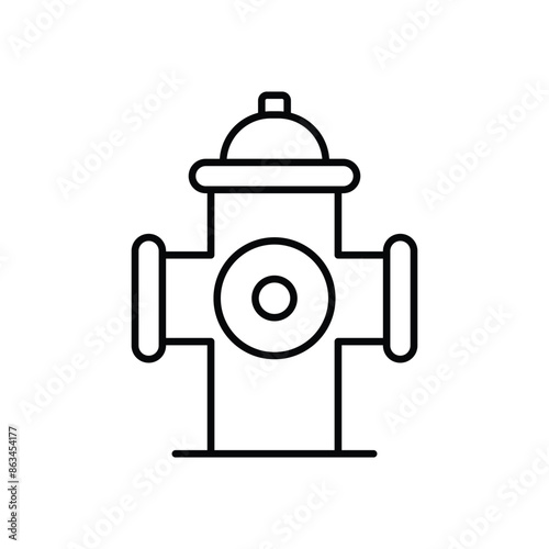 Fire Hydrant Vector Icon