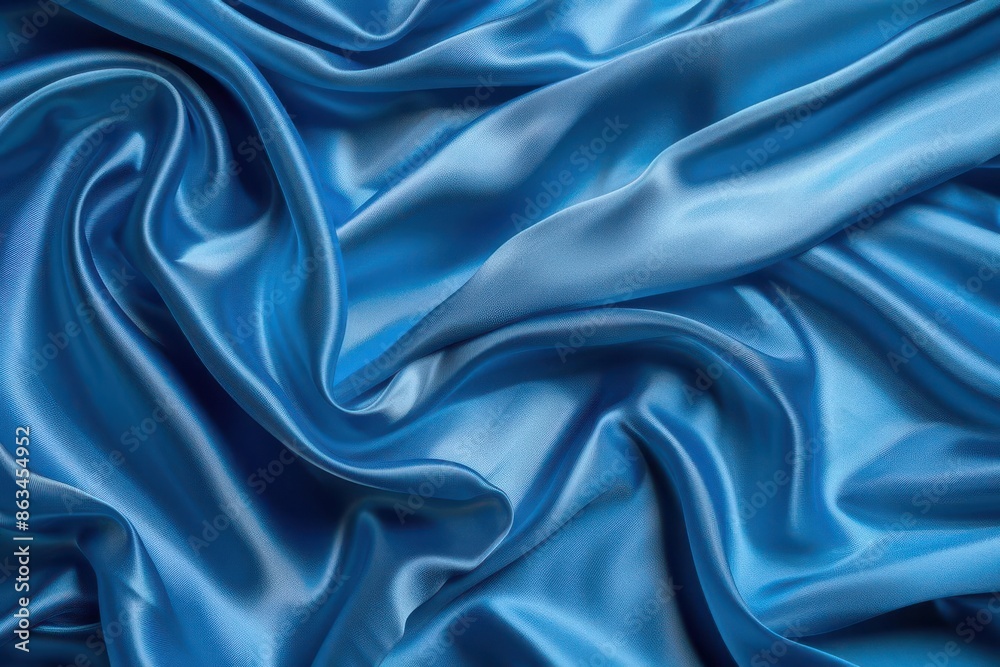 abstract luxurious blue satin fabric background smooth silk texture abstract luxurious blue satin fabric background smooth silk texture