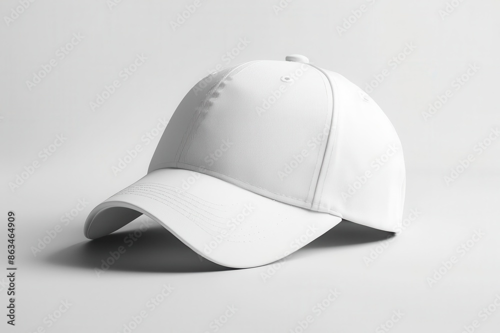 blank white baseball cap mockup on pure white background product display blank white baseball cap mockup on pure white background product display