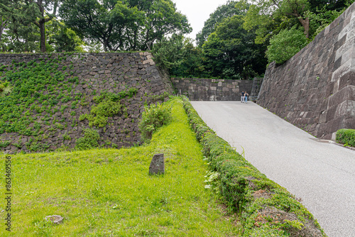 将軍徳川家康江戸城本丸趾 photo