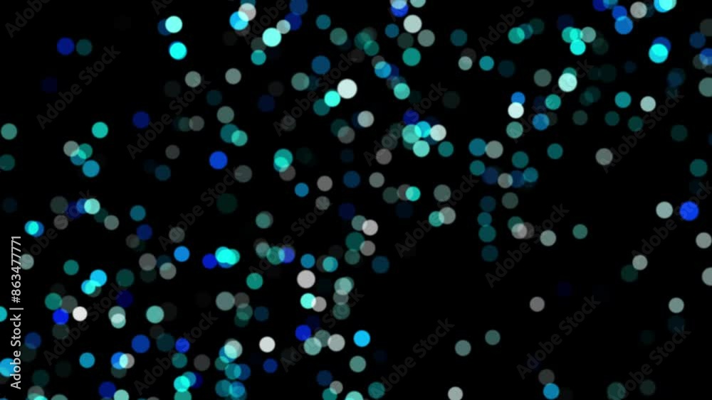 The Shining Blue And White Light Particle Flying Video Overlay Background The Shining Blue And White Light Particle Flying Video Overlay Background