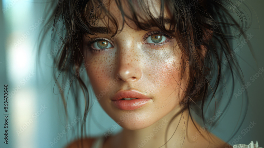 beauty brunette posing beauty brunette posing