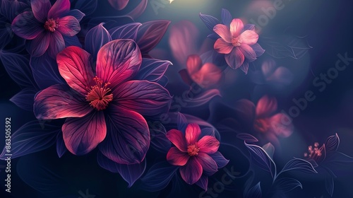 floral wallpaper background