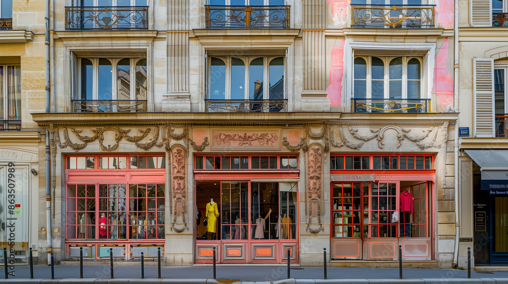 Fototapeta premium old street country