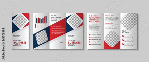 BUSINESS TRYFOLD BROCHOUR  DESIGN TAMPLATE