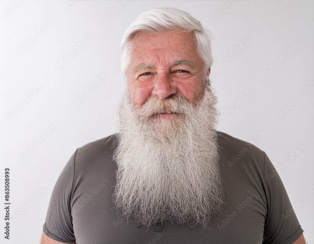 Studio Portrait of Handsome Senior Man Studio Portrait of Handsome Senior Man