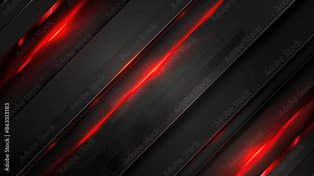 A black and red striped background with red lines A black and red striped background with red lines