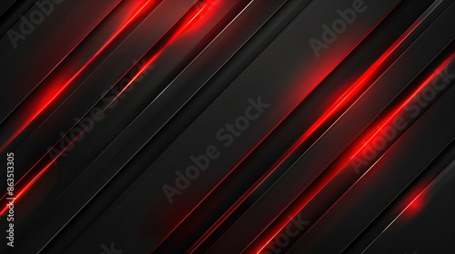 A black and red striped background with red lines