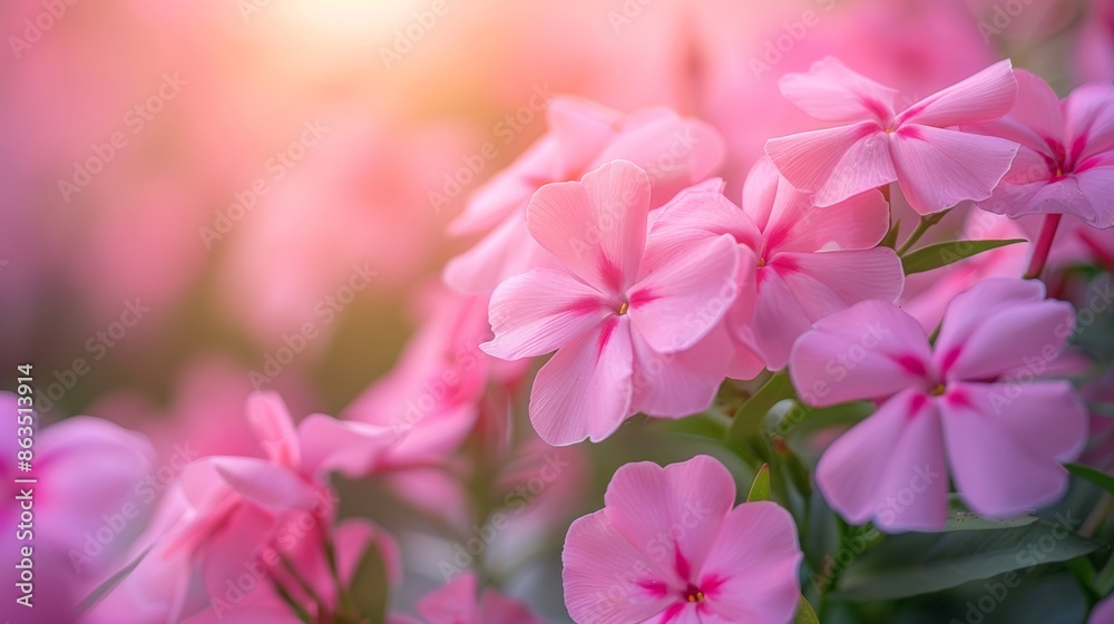 Phlox Flowers in the Garden Phlox Flowers in the Garden