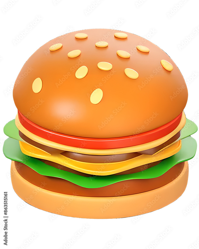 Hamburger illustration Hamburger illustration