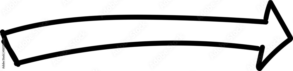 Bidirectional Hand Drawn Arrows Scribble Bidirectional Hand Drawn Arrows Scribble