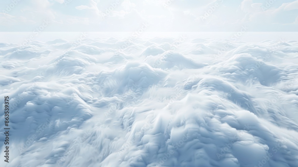 Cloud patterns in sky soft and dreamy Cloud patterns in sky soft and dreamy