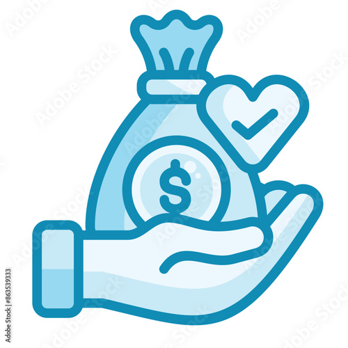 Financial Health Icon