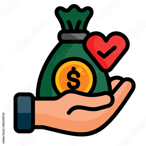 Financial Health Icon