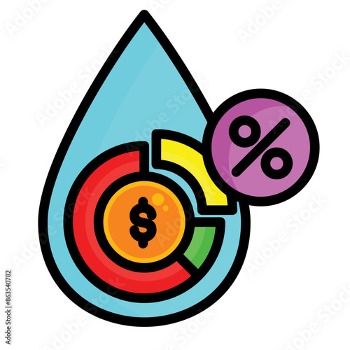 Liquidity Ratio Icon