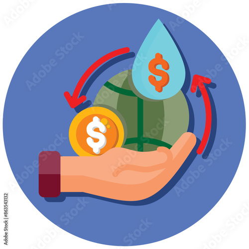 Liquidity Coverage Icon