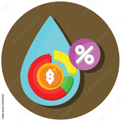 Liquidity Ratio Icon