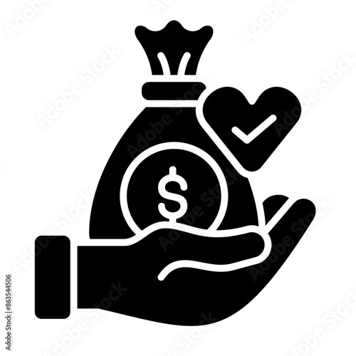 Financial Health Icon