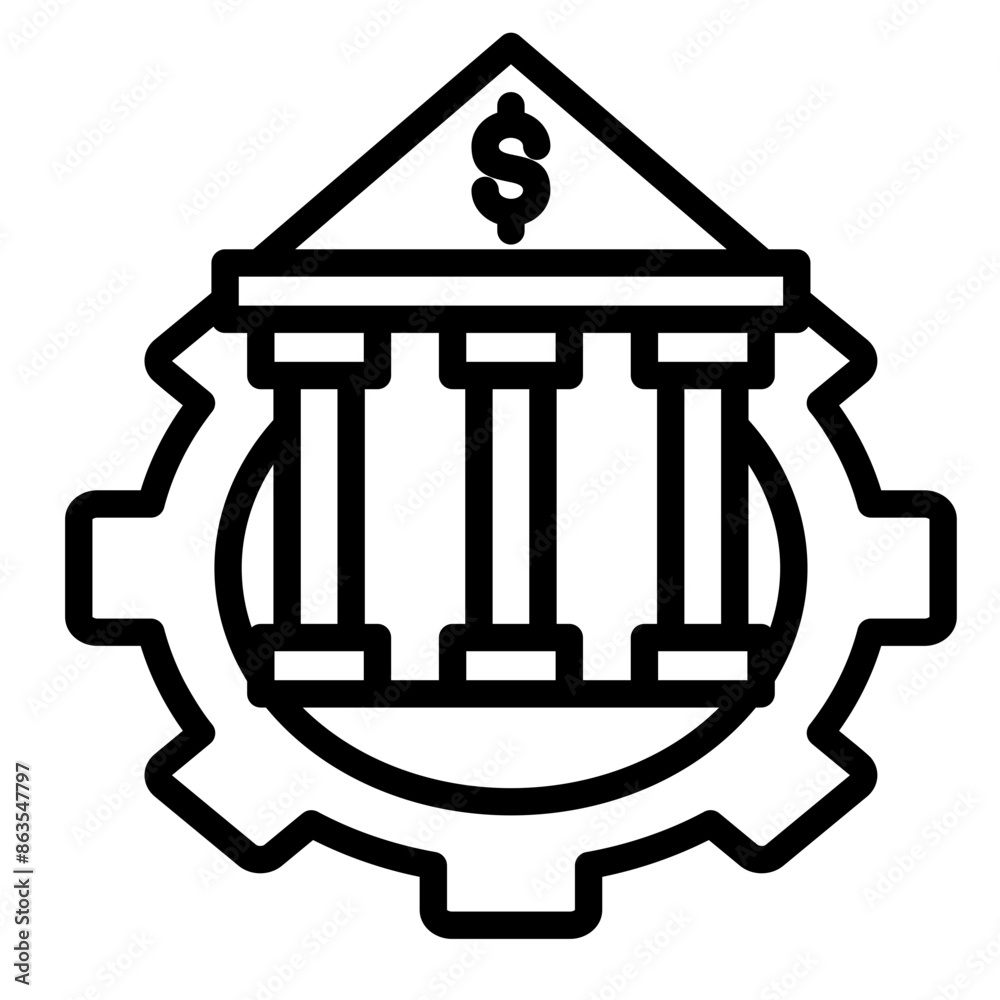 Treasury Management Icon Treasury Management Icon