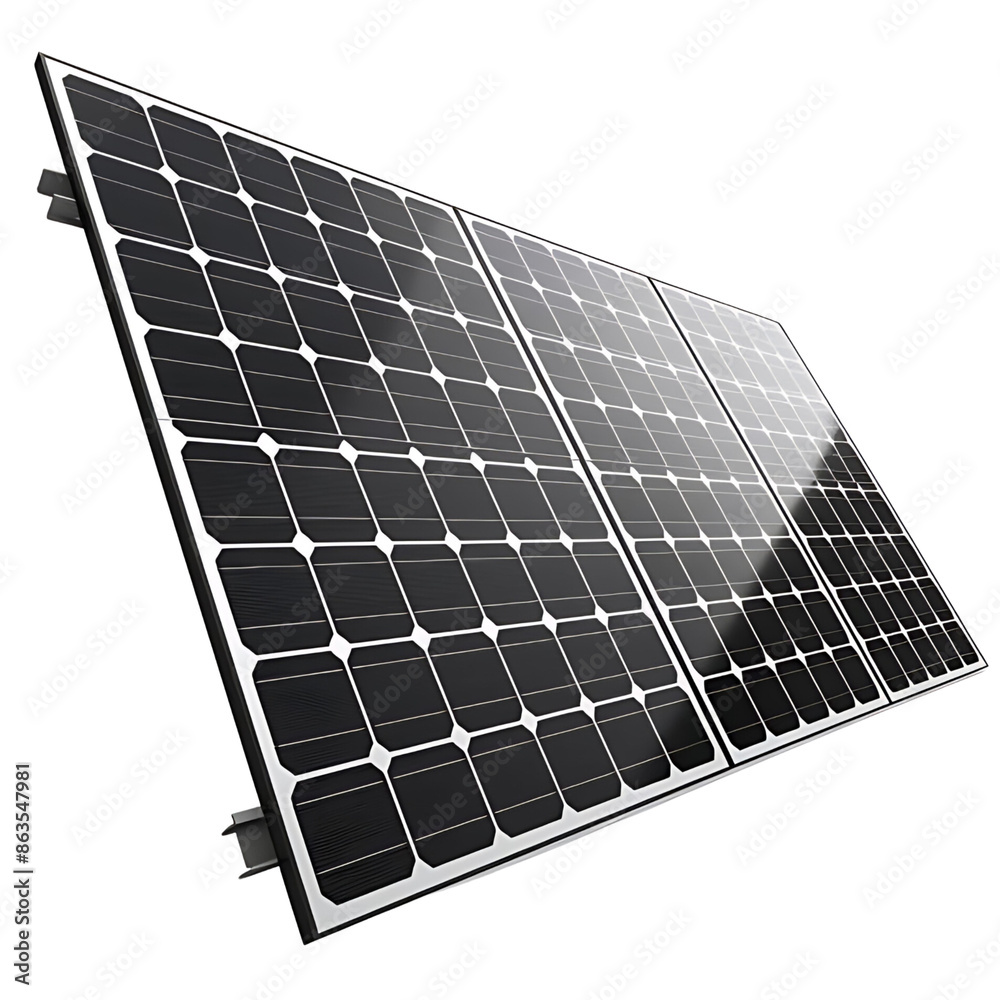 solar panel isolated on white solar panel isolated on white