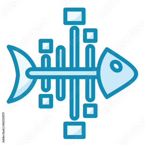 Fishbone Diagram Icon