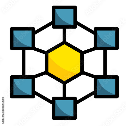 Affinity Diagram Icon