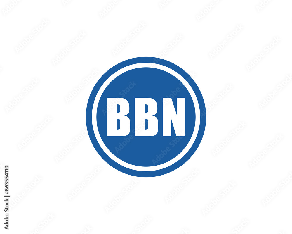 BBN Logo design vector template BBN Logo design vector template