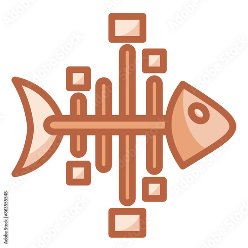 Fishbone Diagram Icon