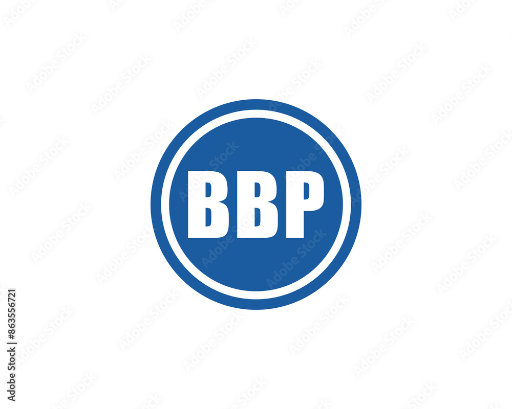 BBP logo design vector template BBP logo design vector template
