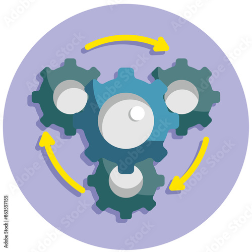 Business Process Reengineering Icon
