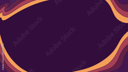 abstract background with frame in border corner