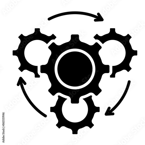 Business Process Reengineering Icon