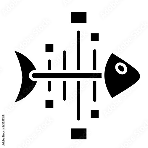 Fishbone Diagram Icon