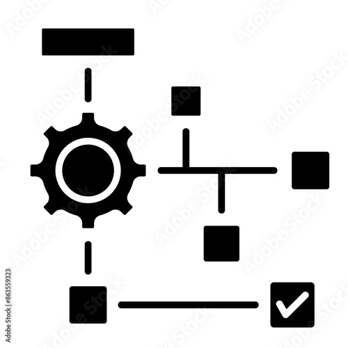 Value Stream Mapping Icon