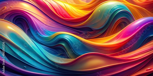 Abstract background featuring vibrant colors and fluid shapes, abstract, backdrop, texture, creative, design, colorful