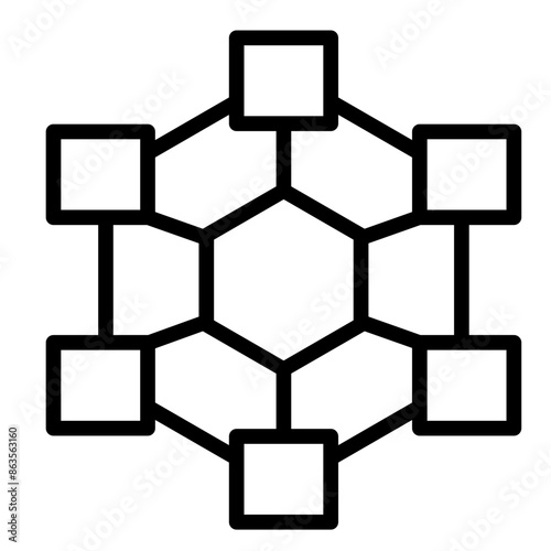 Affinity Diagram Icon