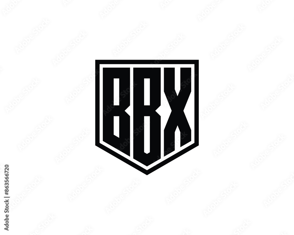 BBX logo design vector template BBX logo design vector template