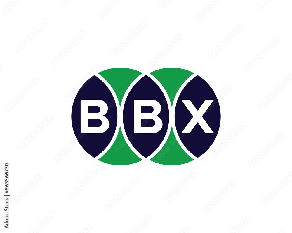 BBX logo design vector template BBX logo design vector template