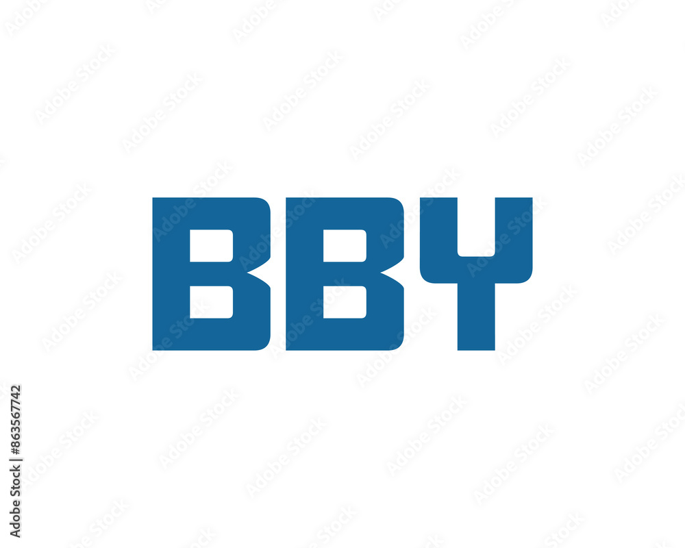 BBY logo design vector template BBY logo design vector template