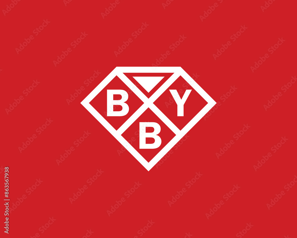 BBY logo design vector template BBY logo design vector template