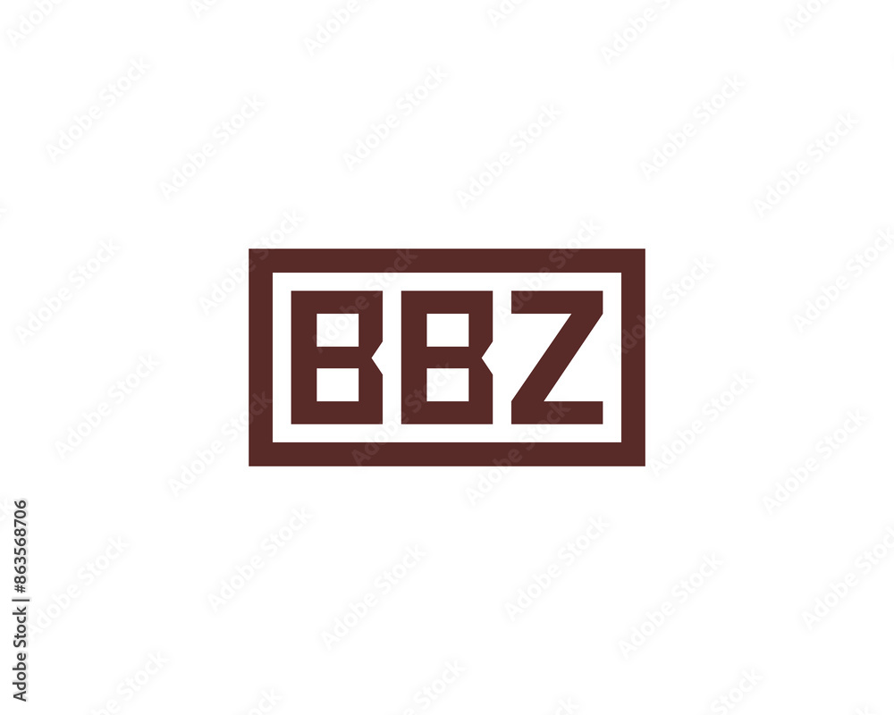 BBZ logo design vector template BBZ logo design vector template